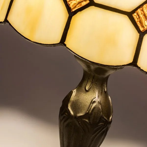 Brilagi - Tiffany vitrázs asztali lámpa DORAN 1xE14/40W/230V