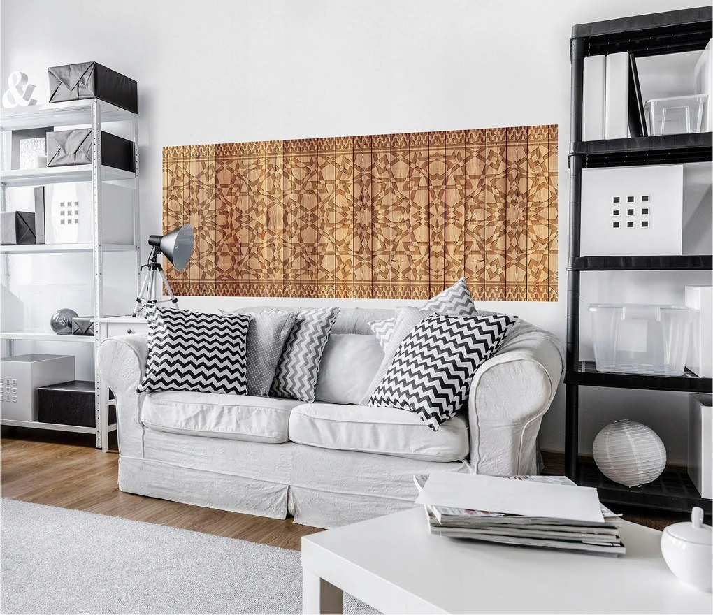 Flizelin fotótapéta Fa Textúra Absztrakt Dísz 250x104 +ragasztó