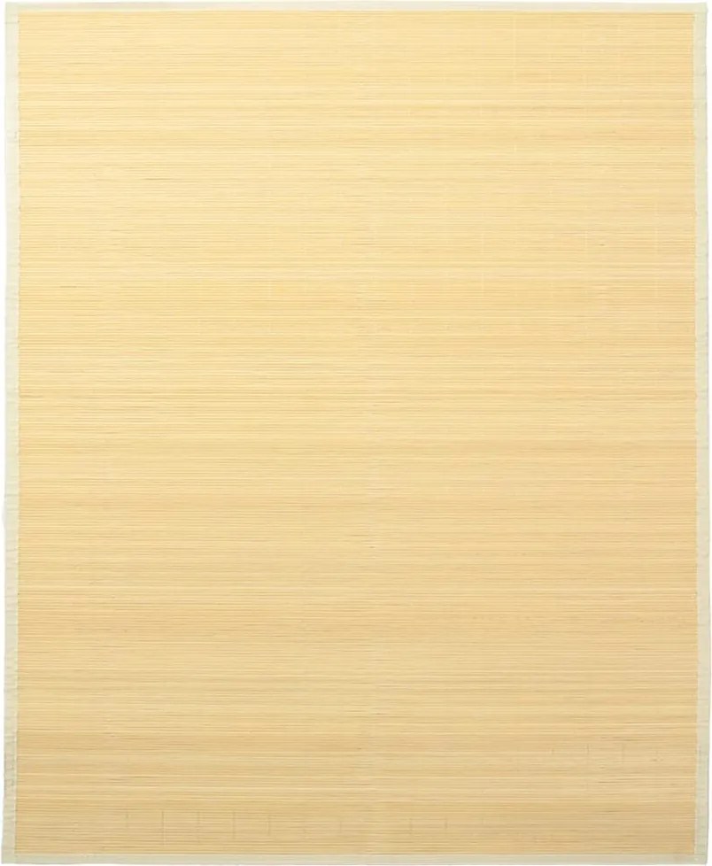 vidaXL természetes színű bambuszszőnyeg 160 x 230 cm