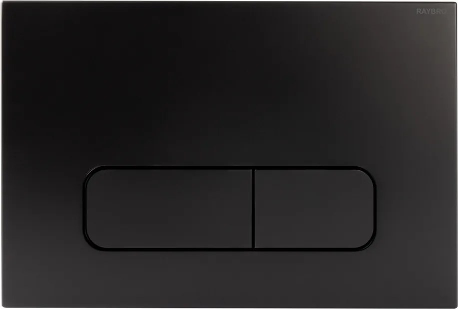 Öblítőgomb Geberit Delta Sigma állványhoz fekete matt csendes tartós