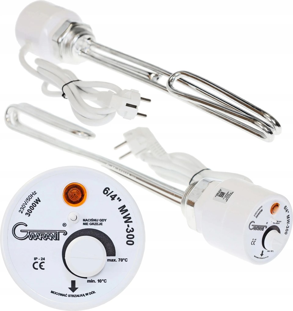 Kospel Bojler Fűtő 3000W 3 kW 6/4 coll