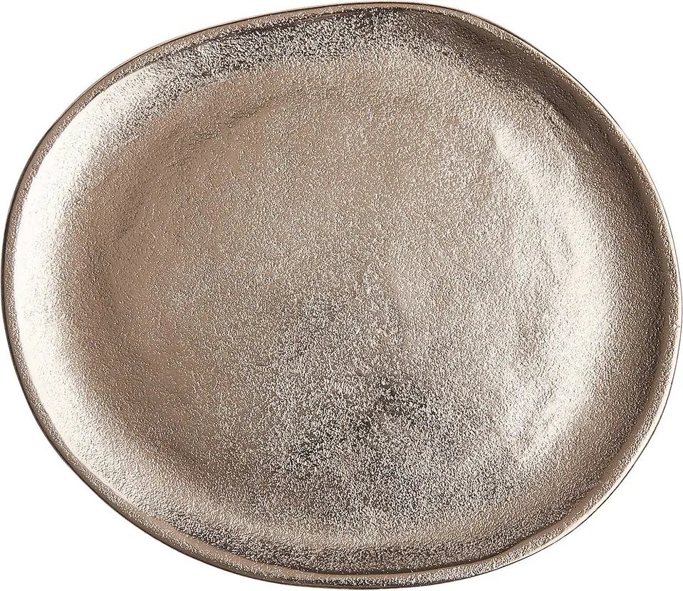 BANQUET dekor tálca, arany Ø22cm