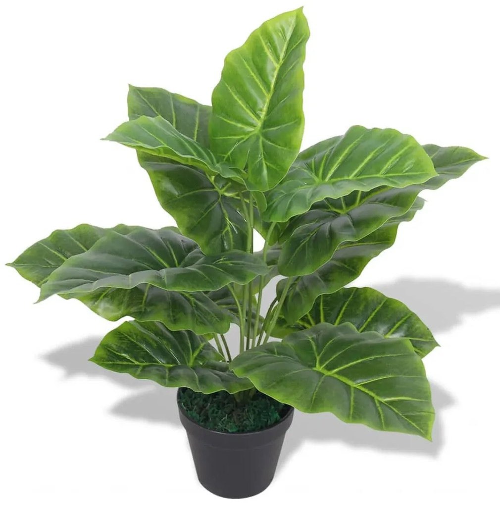 műtaró virágcseréppel 45 cm zöld