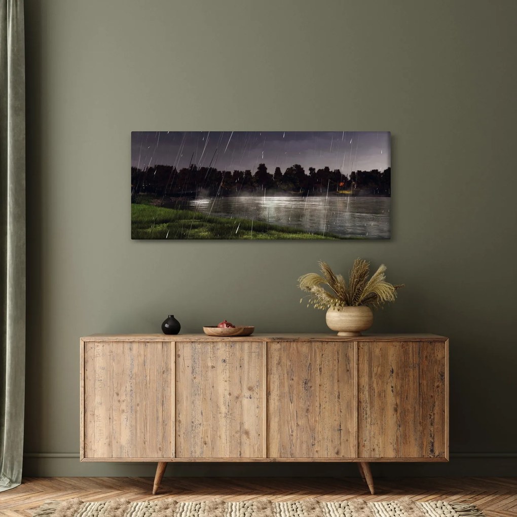 Kép - Esős este (120x50 cm)