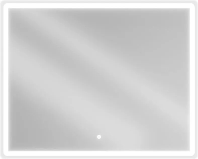 Mexen Navia megvilágított fürdőszobai tükör 100 x 80 cm, LED 6000K, páramentes - 9803-100-080-611-00