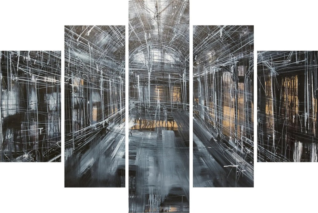 Egy régi épület belsejének képe (150x105 cm)