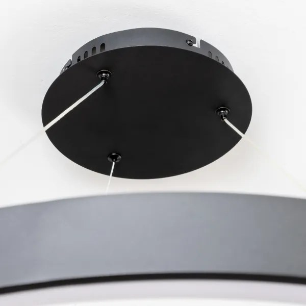 Brilagi - LED dimmelhető csillár FALCON II LED/108W/230V 3000-6500K átm. 80 cm fekete + távirányító