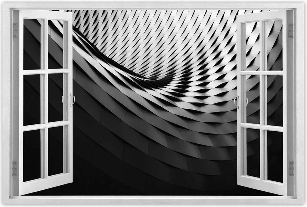 Poszterek 60x40 Urbanisztika Alagút Szürke