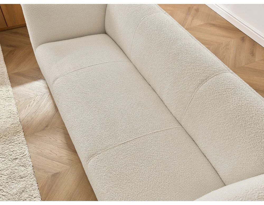 Bézs buklé kanapé 242 cm Giorgia – Bobochic Paris