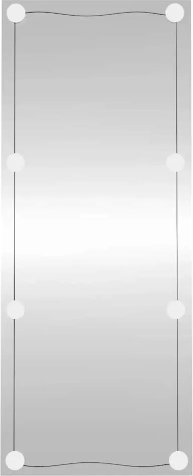 vidaXL téglalap alakú üveg falitükör LED fényekkel 40 x 100 cm