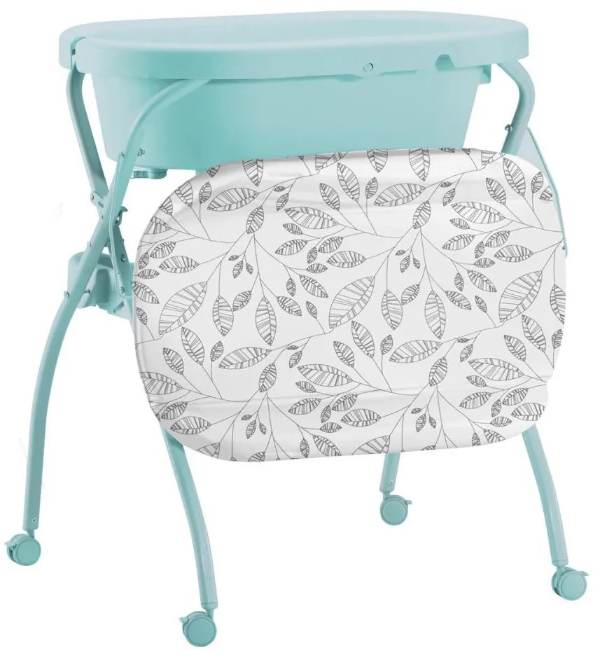 PETITE&amp;MARS - Pelenkázóasztal káddal SPA 3in1 menta