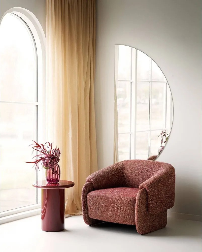 Piros üveg kézzel készített váza (magasság 21 cm) – House Nordic