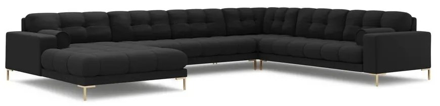 Sötétszürke sarokkanapé (jobb oldali) Bali – Cosmopolitan Design