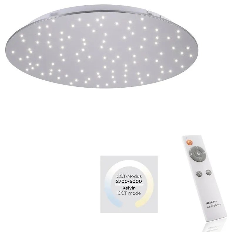 Leuchten Direkt 14673-55 - LED Dimmelhető lámpa SPARKLE LED/18W/230V + távirányító
