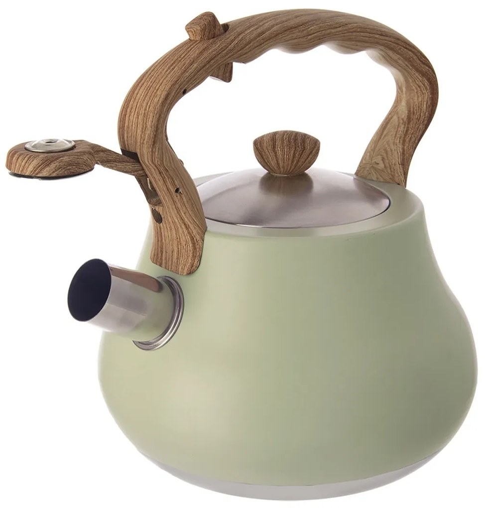 Orion Greenish sípcsővel ellátott teáskanna, 3 l