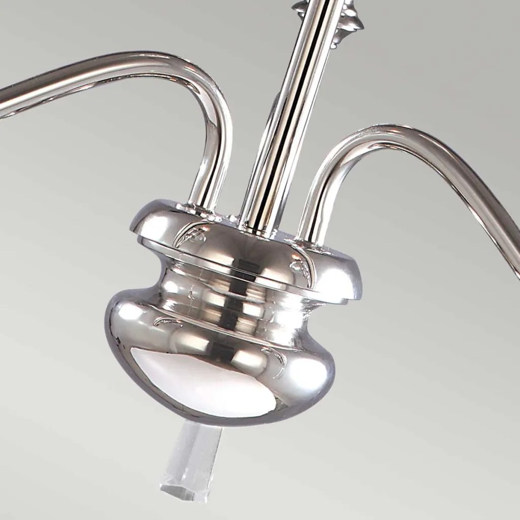 Elstead Lighting FINSBURY PARK FP3-POL-NICKEL Csillár 3x60W/E14