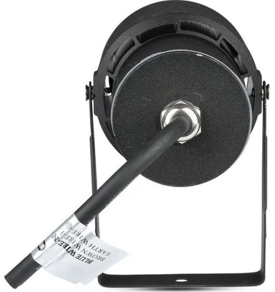 LED Kültéri lámpa LED/12W/100-240V IP65 fekete - zöld fény