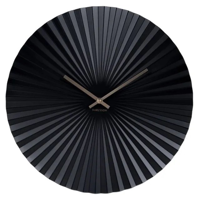 Sensu fekete óra, ø 40 cm - Karlsson
