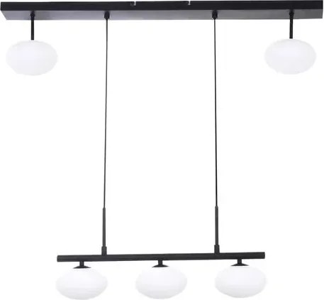 Beltéri függeszték g9 3x28w fekete/fehér calista