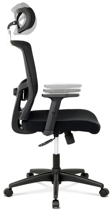 Fekete Hálós Irodai Szék, Hinta Mechanikával. BK – KA-B1013