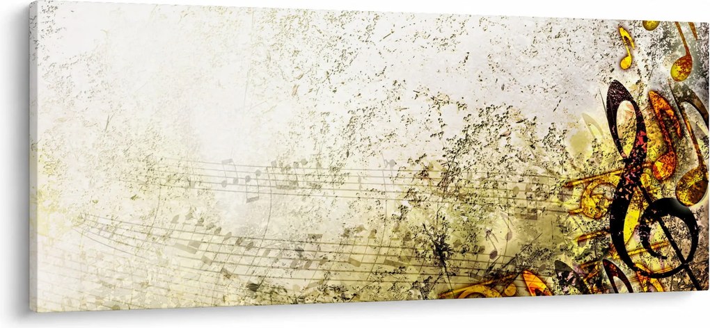 Kép - a zene ereje (120x50 cm)