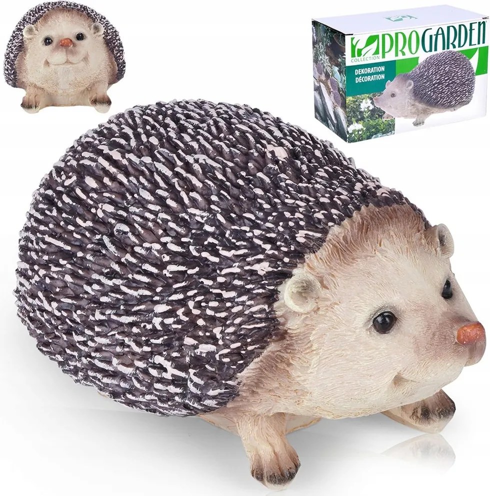 Kerti Sündisznó sündisznó dekorációs figura kert erkély terasz 20 cm