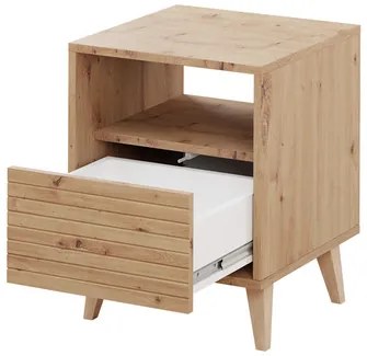 Éjjeliszekrény Treksona 1SZ (artisan tölgy) . 1104530
