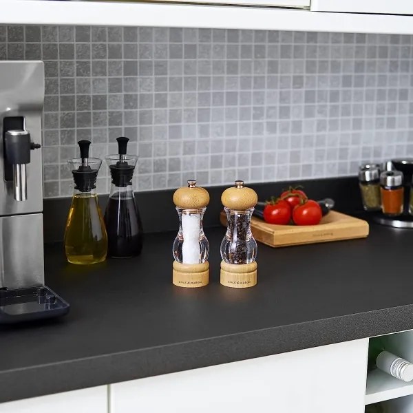 Cole&Mason - Só- és borsdaráló készlet BÜKK 2 db bükk 16,5 cm