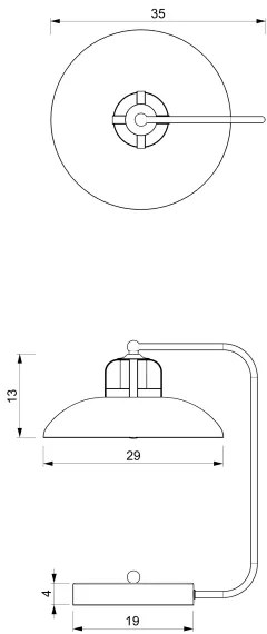 Brilagi - Asztali lámpa FLAMENGO 1xE27/60W/230V zöld