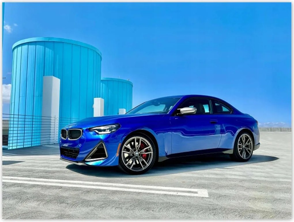 Poszterek 40x30 Kék Bmw Autó