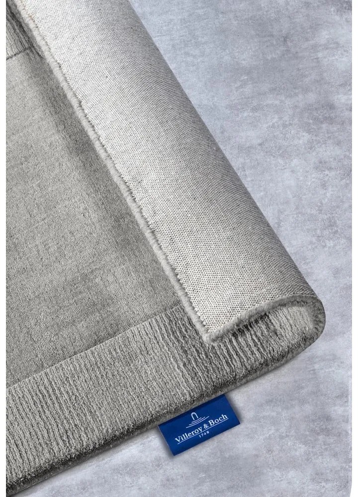 Szürke kézi szövésű gyapjú szőnyeg 80x150 cm Charlotte – Villeroy&amp;Boch