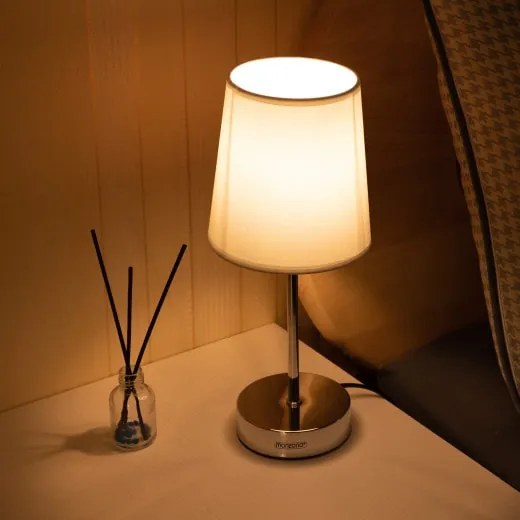 monzana® Lumiere asztali lámpa 32x13x13 cm - fehér