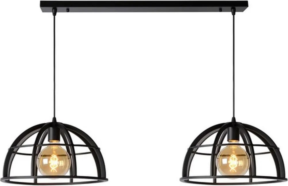 Lucide DIKRA 76464/02/30 Függőlámpa 2x60w/e27 ip20