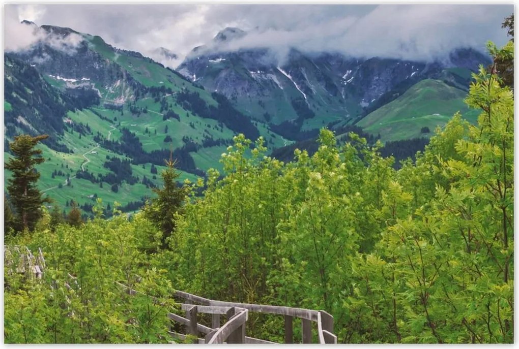 Poszterek 120x80 Híd Építészet Tájkép