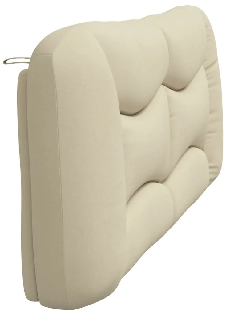 krémszínű szövet fejtámla párna Hvar 200 cm