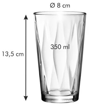 Tescoma myDRINK Optic pohár 350 ml, 6 db