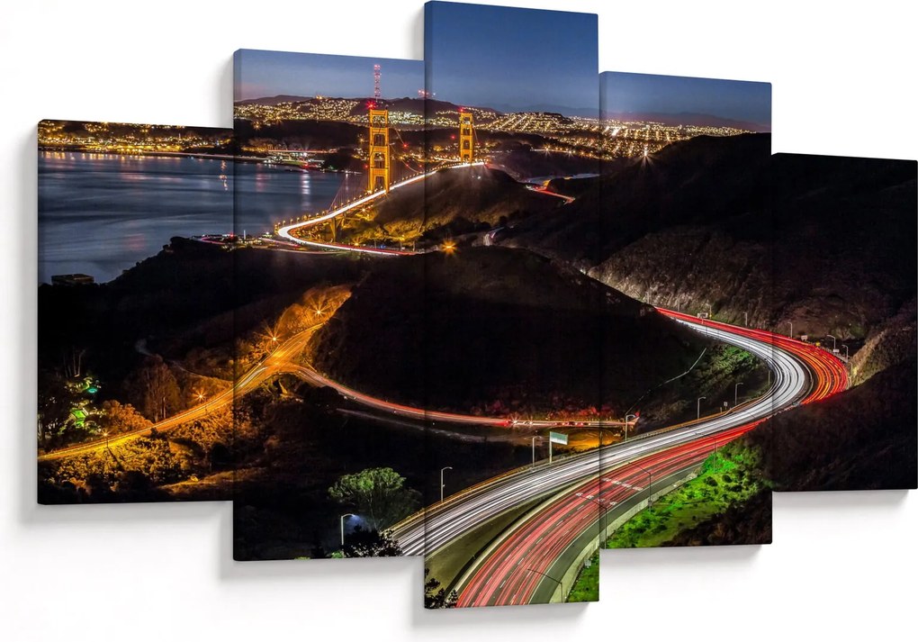 Kép - Golden Gate Bridge (150x105 cm)