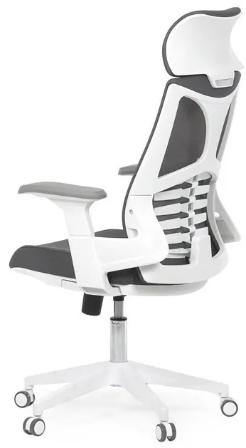 Fehér irodai szék hintamechanikával. KA-S247 WT