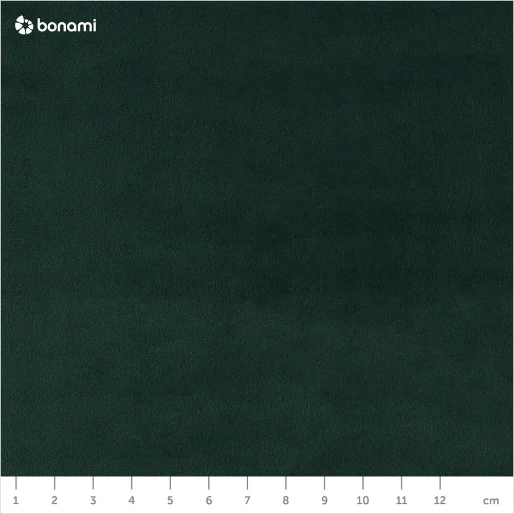 Sötétzöld ágytámla 140x120 cm Natalia – Milo Casa