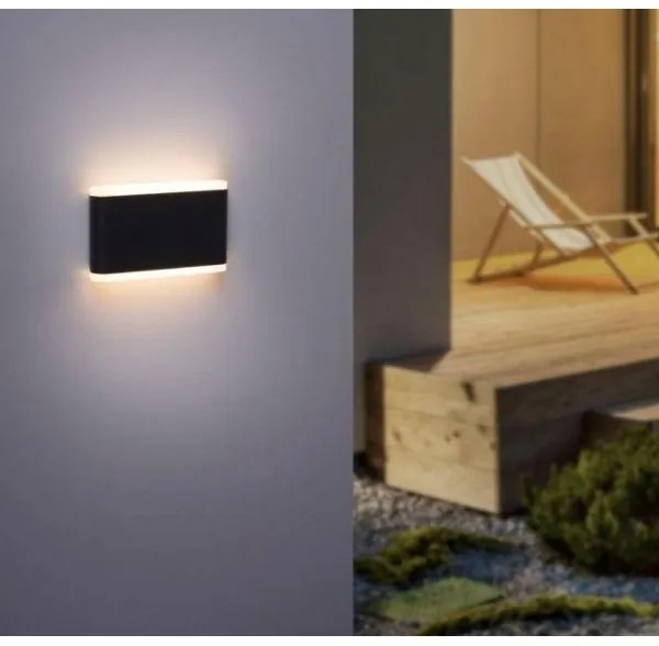 Paul Neuhaus 9483-13 - LED Kültéri fali lámpa ELSA 2xLED/5,4W/230V IP65