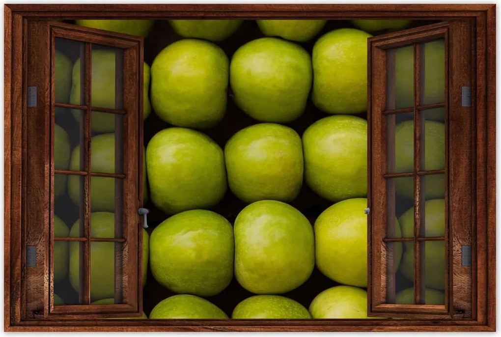 Poszter 60x40 Zöld alma Alma