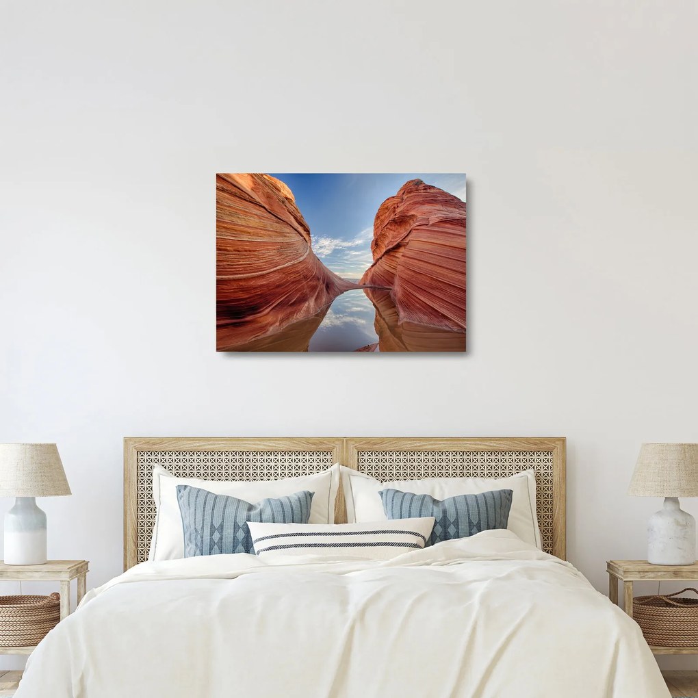 Kép - Vermilion Cliffs Arizona (üvegen) (70x50 cm)
