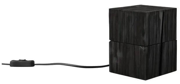 Fekete asztali lámpa (magasság 16 cm) Treasure – Trio