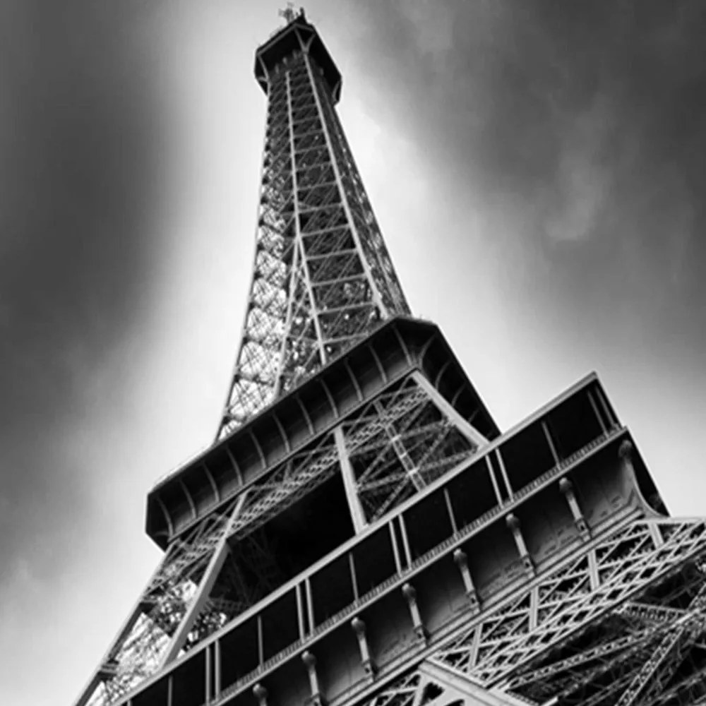 Gario Paraván Az Eiffel-torony a béka szemszögébol Méret: 110 x 170 cm, Kivitelezés: Klasszikus paraván