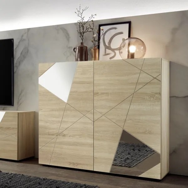 TAVRI komód Sonoma tölgy