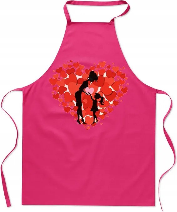 Konyhai kötény Anyák napja Gyönyörű Divatos Szív Nyomtatás