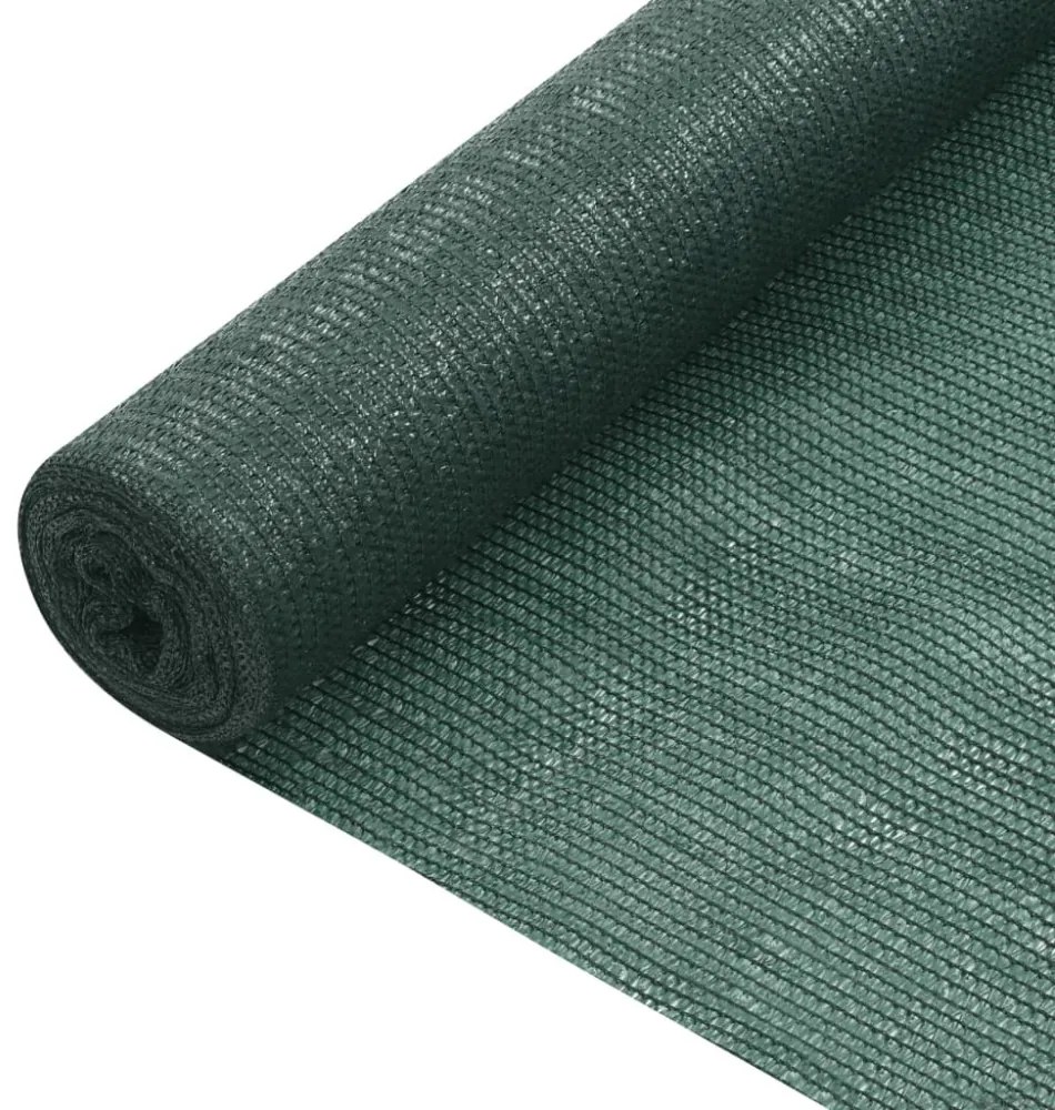 zöld HDPE belátásgátló háló 1 x 50 m 75 g/m²