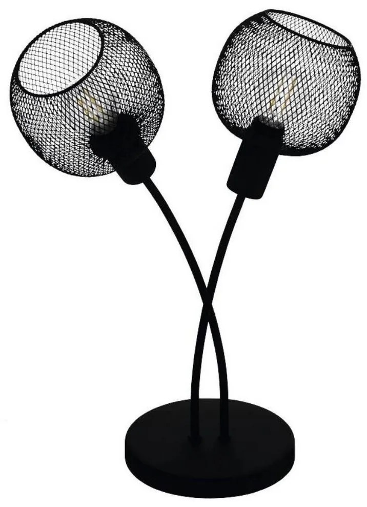 Eglo 43376 - Asztali lámpa WRINGTON 1 2xE14/40W/230V