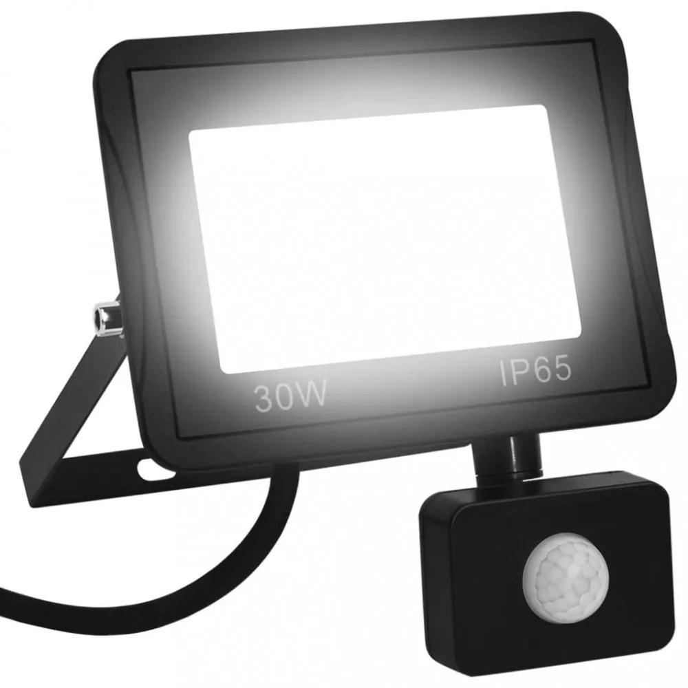 hideg fehér fényű szenzoros LED-reflektor 30 W