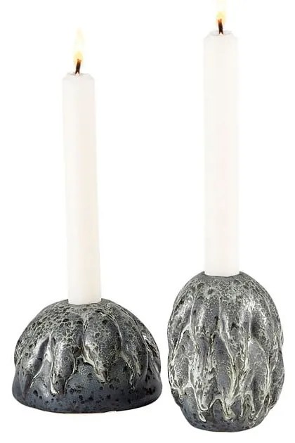 Artic Ice agyagkerámia gyertyatartó - Villa Collection